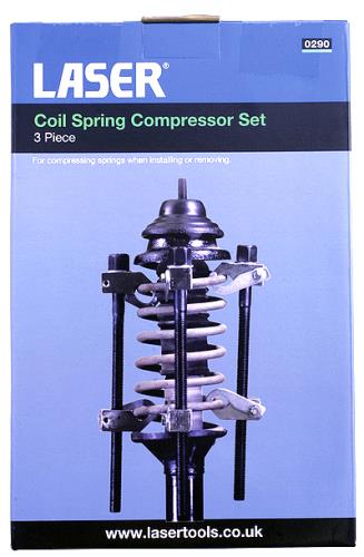 Laser Tools Coil Spring Compressor - Heavy Duty 3 Peices 0290LT - 0290Image4.jpg