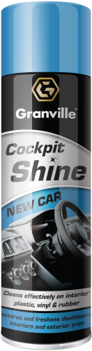Granville 500ml Cockpit Shine Gloss New Car Scent Aerosol GRV0886 - 0886_GRANVILLE_COCKPIT_SHINE_GLOSS_500ML.png