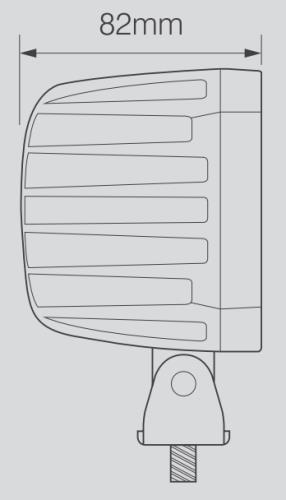 LED Autolamps Heavy-Duty Square Flood Lamp 10030BMLED - 10030BMLED_2.jpg