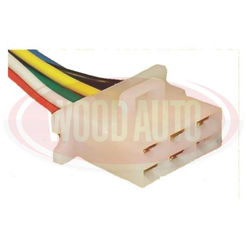 Wood Auto Japanese Regulator Plug 6 Pin With Lead EC5798-WA - 134265l.jpg