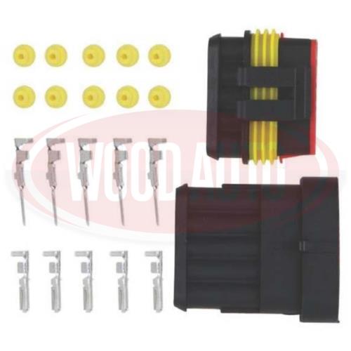 Wood Auto 5 way Superseal Male Plus Female Connector Kit EC5814-WA - 134282l.jpg