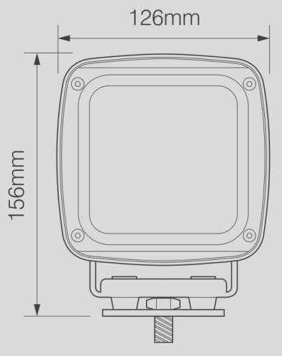 LED Autolamps Heavy-Duty Square Flood Lamp 13545FBMLED - 13545FBMLED_1.jpg