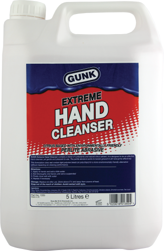 Granville Gunk 5 Litre Extreme Hand Cleanser and Pump (Orange) 1359GRAN - 1359_GUNK_EXTREME_HAND_CLEA.png