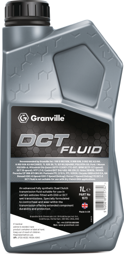 Granville 1 Litre Dual Clutch Transmission Fluid (DCT) Fully Synthetic 1573GRAN - 1573_GRANVILLE_DCT_FLUID_1L.png