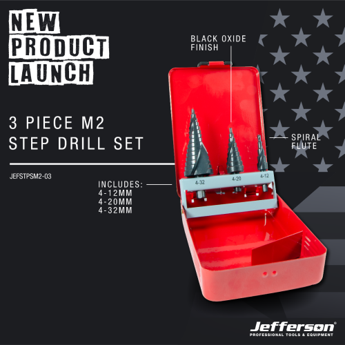 Jefferson 3 Piece M2 Step Drill Set JEFSTPSM2-03-JEFF - 1756_npl_-_3_piece_step_drill_set_-01_1.png