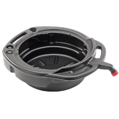 Draper 16L FLUID DRAIN PAN/BLACK DRA23258 - 23258.jpg