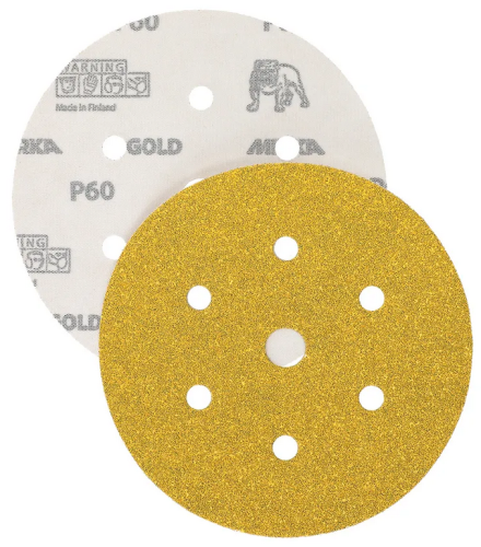 Mirka P320 Gold Ø150mm Sanding Discs (x100) Grip 7 Holes 2362809932 - 2362809932Image2.png