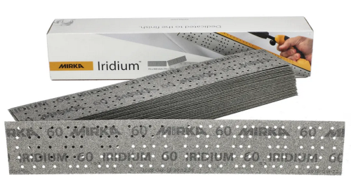 Mirka P240 Iridium™ 70x400mm Sanding Strips (x50) Grip 140 Holes 246B205025 - 246B205025Image3.png