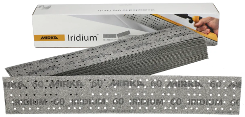 Mirka P320 Iridium™ 70 x 400mm Grip 140 Holes Sandpaper (x50) 246B205032 - 246B205080Image3.png