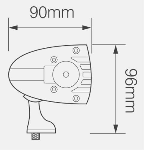 LED Autolamps SPOT LAMP LIGHT BAR 6 x 10W LED 2896BMLED - 2896BMLED_2.jpg