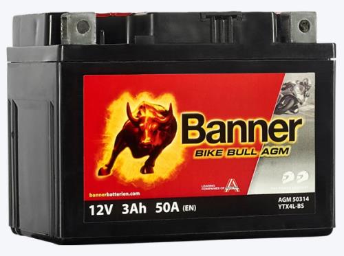 Banner Bike Bull AGM Battery AGM 503 14 12v Motorcycles 021 503 14 0100 - 50314-Ban.jpg