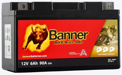 Banner Bike Bull Battery GEL 506 01  12v Motorcycles 023 506 01 0101  - 50601-Ban.jpg
