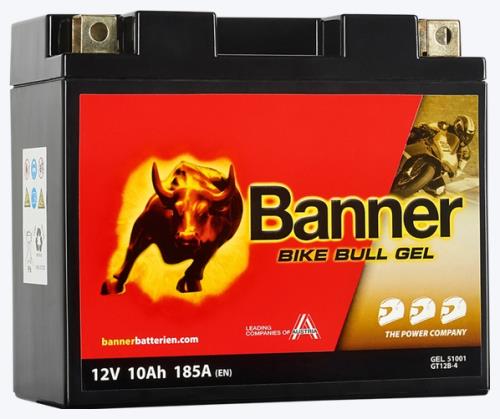 Banner Bike Bull Battery GEL 510 01  12v Motorcycles 023 510 01 0101  - 51001-Ban.jpg