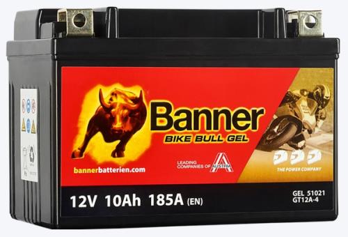 Banner Bike Bull Battery GEL 510 21  12v Motorcycles 023 510 21 0101  - 51021-Ban.jpg