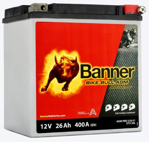 Banner Bike Bull Battery AGM PRO 530 01 12v Motorcycles 024 530 01 0101 - 53001-ban2.jpg