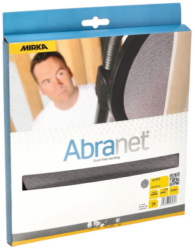 Mirka P80 Abranet® Ø 225 mm Grip Sanding Discs (x25) Grip 5422302580 - 5422302580Image4.png