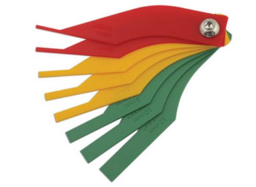 Laser Tools Brake Pad Thickness Gauge Colour Coded 2mm to 12mm 5848LT - 5848Image1.jpg