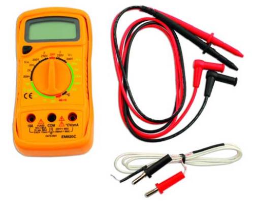 Laser Tools Digital Multi Meter with Temperature Probe DC AC 5989LT - 5989Image1.jpg