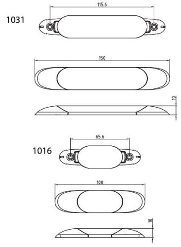 Interior Strip Lamp LED 12V SLIMLINE INT - 1016BTP - 59_large.jpg