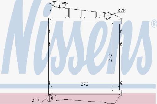 NISSEN RADIATOR for MINI 1000 60519 - 60519Image0.jpg