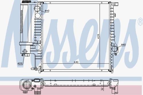 NISSEN RADIATOR for BMW 316I- 60623A - 60623AImage0.jpg