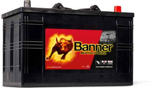 Banner Buffalo Bull Battery Trucks Busses Tractors Construction 61047-BAN - 61047-BAN.png