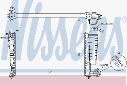 NISSEN RADIATOR for CITROEN X 61318A - 61318AImage0.jpg