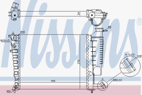 NISSEN RADIATOR for CITROEN Z 61335A - 61335AImage0.jpg