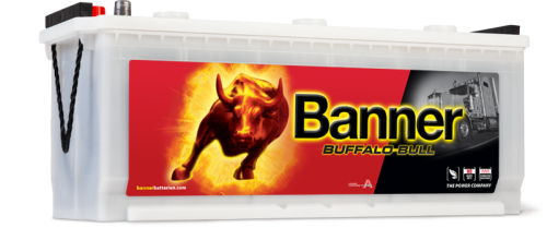 Banner Buffalo Bull Battery Truck Bus Tractor Digger Snowplough 620 34 - 620-34.png