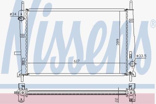 NISSEN RADIATOR for FORD MONDEO 62104 - 62104Image0.jpg