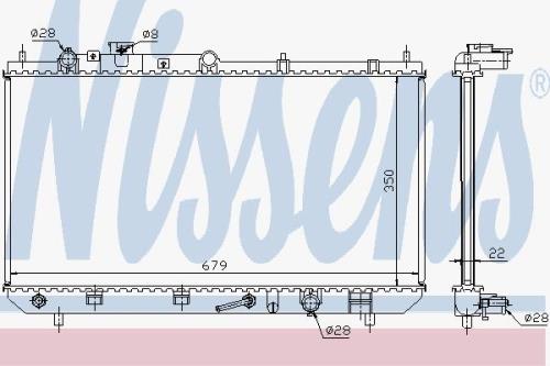 NISSEN RADIATOR for MAZDA PREMACY 625081 - 625081Image0.jpg