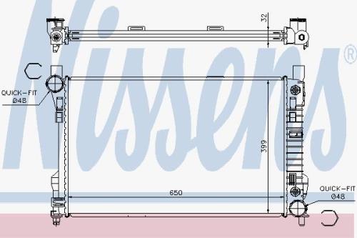 NISSEN RADIATOR for MERCEDES 62786A - 62786AImage0.jpg