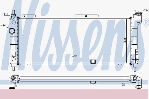 NISSEN RADIATOR for OPEL CORS 63254A - 63254AImage0.jpg