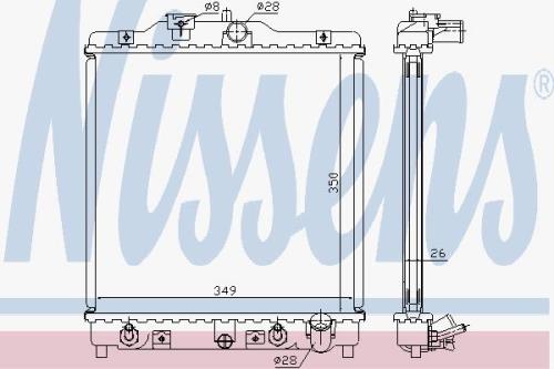 NISSEN RADIATOR for HONDA CIV 633081 - 633081Image0.jpg