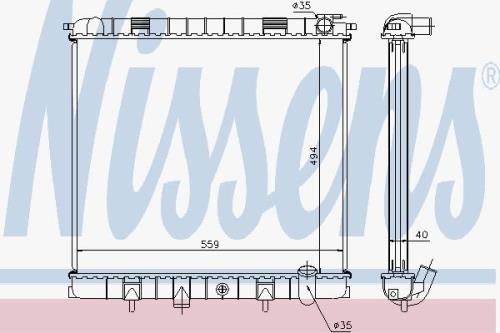 NISSEN RADIATOR for RANGE ROVER 64319A - 64319AImage0.jpg