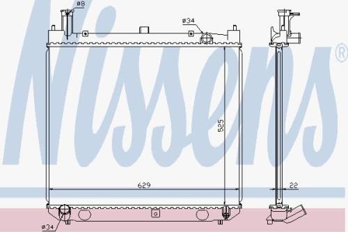 NISSEN RADIATOR for TOYOTA HI 64858A - 64858AImage0.jpg