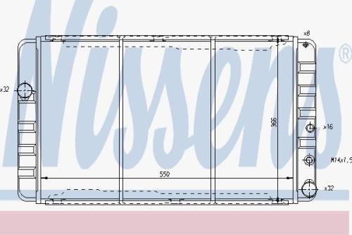 NISSEN RADIATOR for VOLVO 343 65507 - 65507Image0.jpg