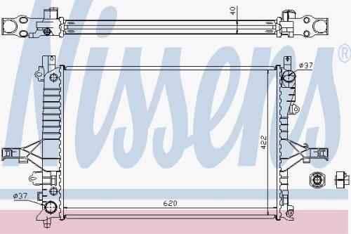 AVA RADIATOR for S80 Aut. - Turbo VO2115 65553A - 65553AImage0.jpg