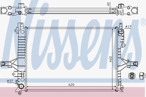 NISSEN RADIATOR for VOLVO S 8 65557A - 65557AImage0.jpg