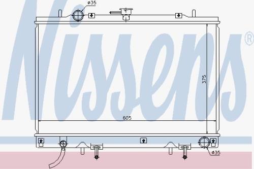 NISSEN RADIATOR for MITSUBISH PAJERO/SHOGUN 68157 - 68157Image0.jpg