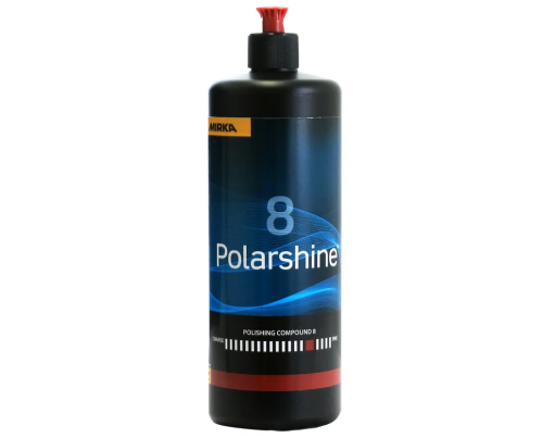 Mirka 1 Litre Polarshine® 8 Polishing Compound (one-step) White 7993310111 - 7993310111.png