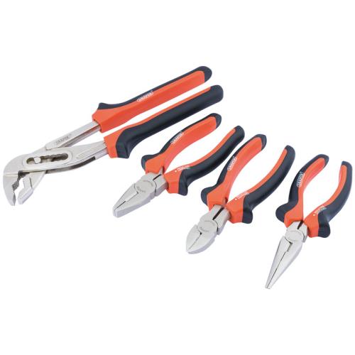 Draper Soft Grip Pliers Set (4 piece) Hand Tools DRA82105 - 82105_SGPS-4-O.jpg