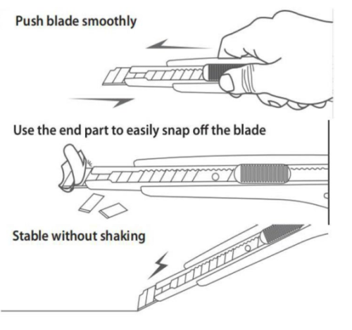 Mirka Masking Cutter Knife films and papers snap off blades 9190000302 - 9190000302Image2.png