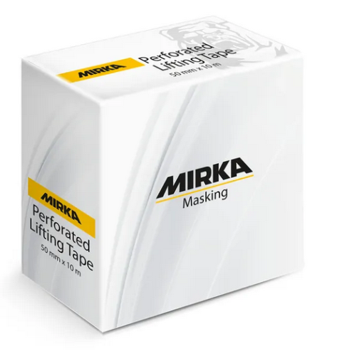 Mirka 10M White Lifting Tape Perforated 50mm (protects trim) 9190167001 - 9190167001Image3.png