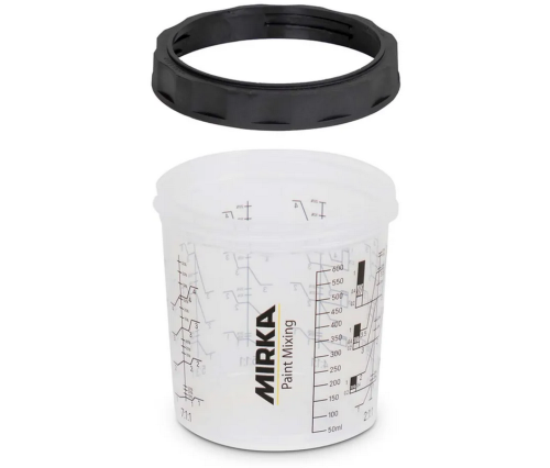 Mirka 650ml Outer Cup with Collar for Paint Cup System (x2) 9190173650 - 9190173650Image1.png