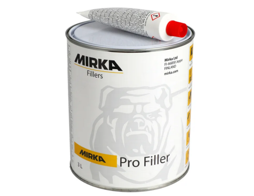 Mirka Pro Body Filler 3 Litre with Hardener 70g (Body Putty) Grey 9190180009 - 9190180009Image1.png