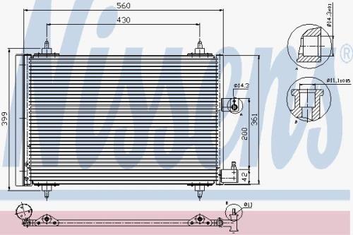 NISSEN CONDENSOR for PEUGEOT 94534 - 94534Image0.jpg