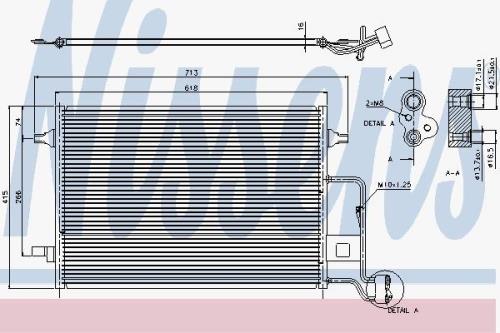 NISSEN CONDENSOR for VW PASSATT 94592 - 94592Image0.jpg