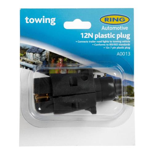 Ring 12N 7 Pin Plastic Plug A0013 - A0013-PACK.jpg