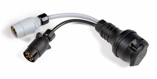 Ring 12N and 12S Sockets to 13 Pin Plug Adaptor A0039 - A0039.jpg